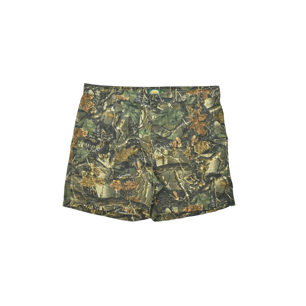 Cabela's Seclusion 3D Camo Cargo Shorts Men's Size 44 Reg 6-Pocket Hunting Outdo